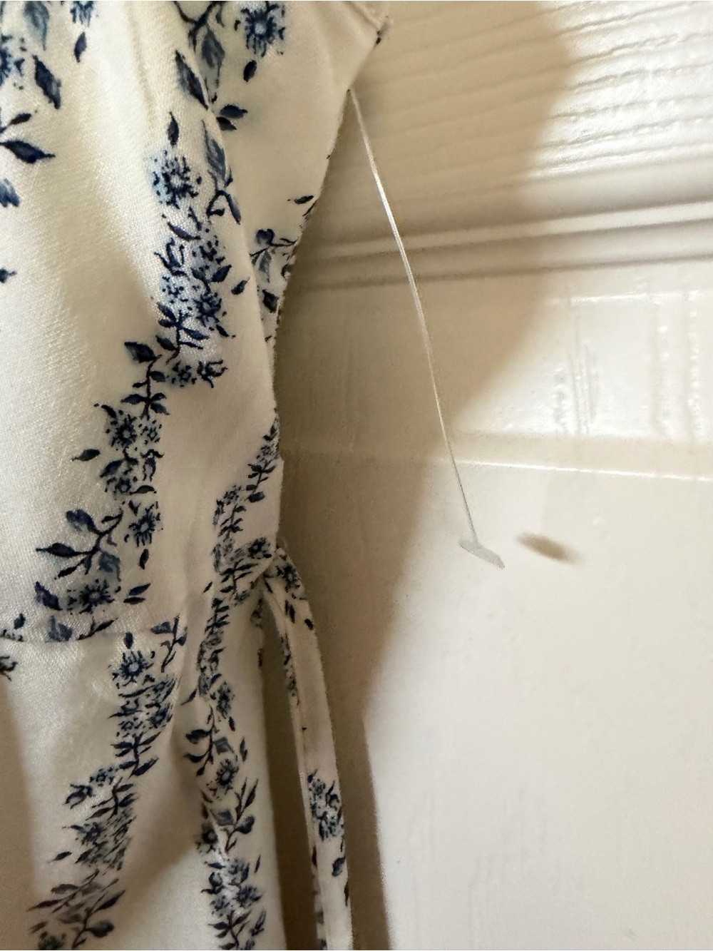 Old Navy Blue floral Midi Dress - Picture 8 of 9